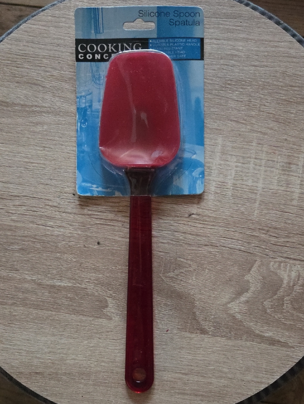 Red Silicone Spoon Spatula
